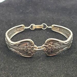 Sterling Silver Spoon Bracelet
